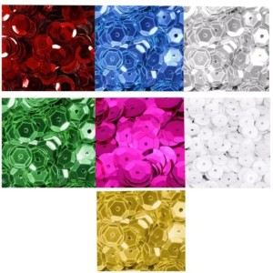 LANTEJOULA GRANDE 8/10MM CORES - UNIDADE