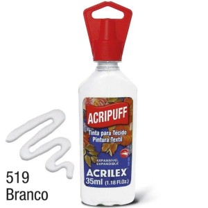 TINTA ACRIPUFF 35ML BRANCO ACRILEX