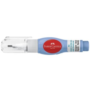 CANETA CORRETIVA 4ML MINI AZUL FABER CASTELL