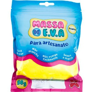 Massinha EVA para Slime 50g Cores MAKE+