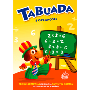 TABUADA 4 OPERACOES MARCA.PASSO A PASSO EDITORA