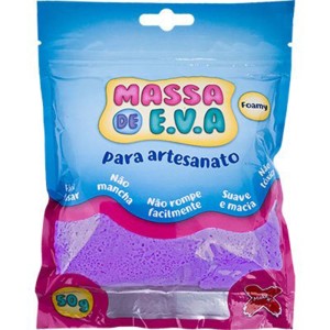 Massinha EVA para Slime 50g Cores MAKE+